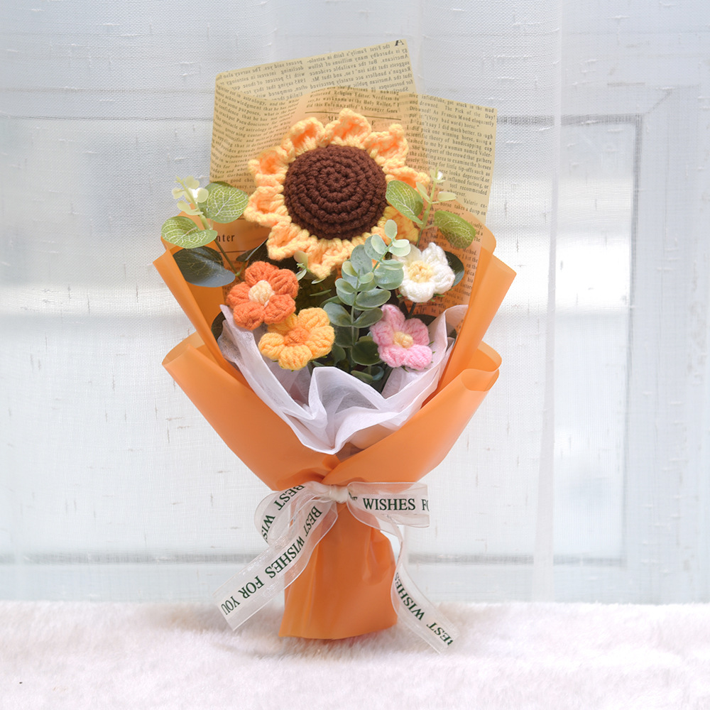 Woolen bouquet