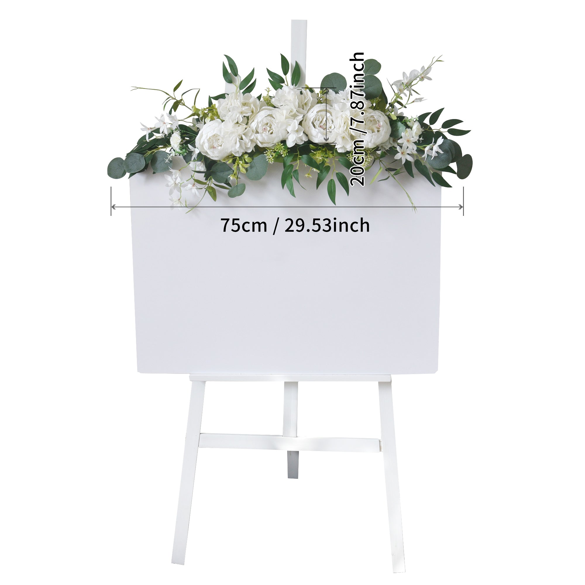 149 Simulated peony flower lintel, wedding display stand, welcome sign, flower mirror, flower door decoration