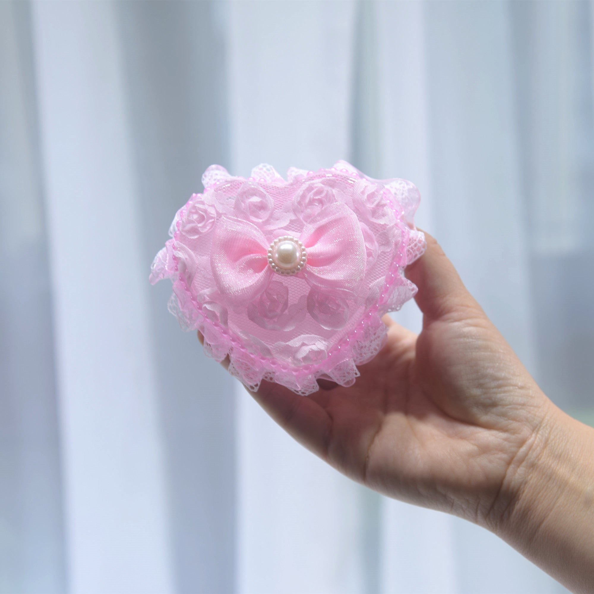 217 Wedding Ring Box Love Lace Butterfly Pair Ring Box Jewelry Storage Box Wedding Candy Box