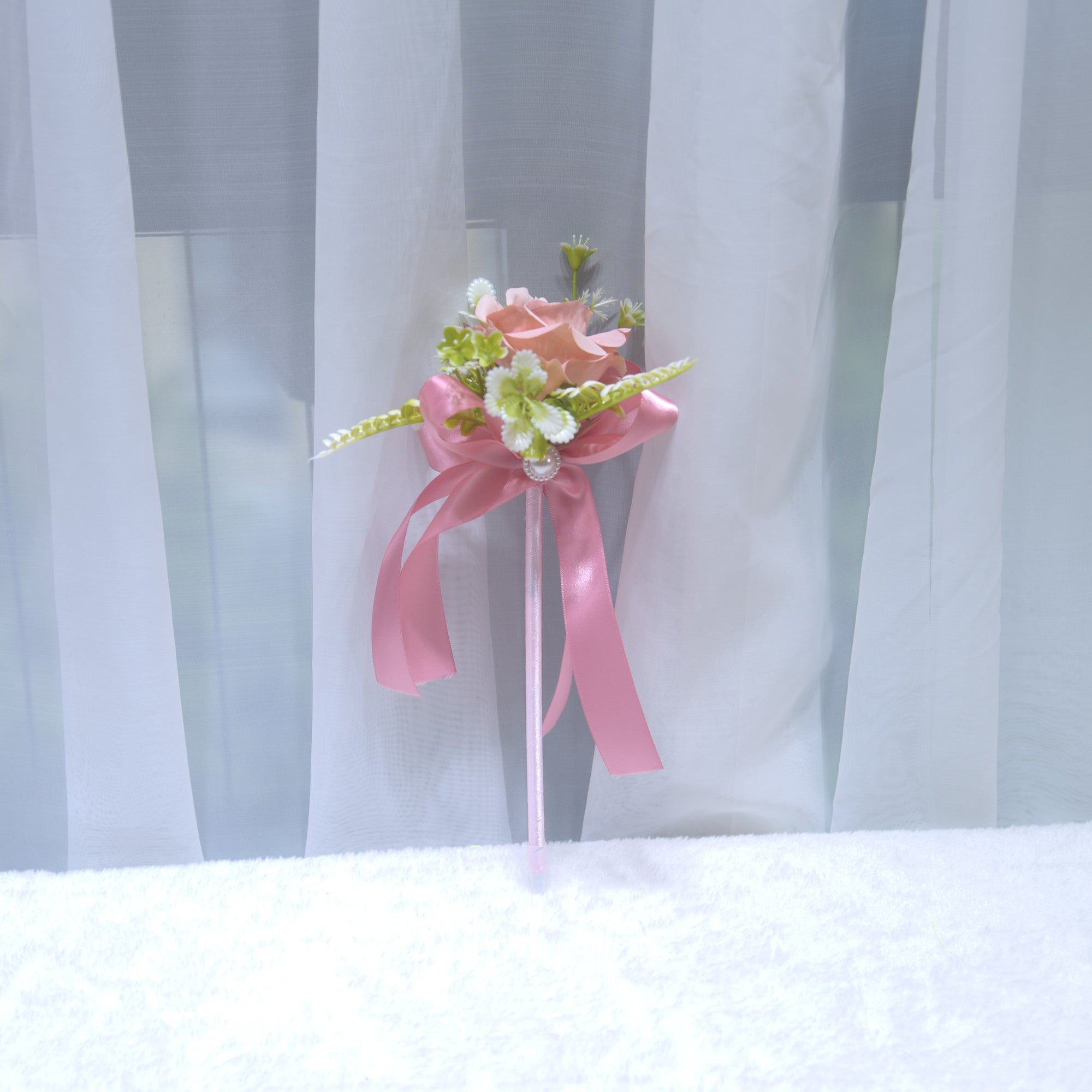 238 Wedding Sign in Book Signature Pen Handmade Flower Pen Ballpoint Pen Gift Rose Pen
