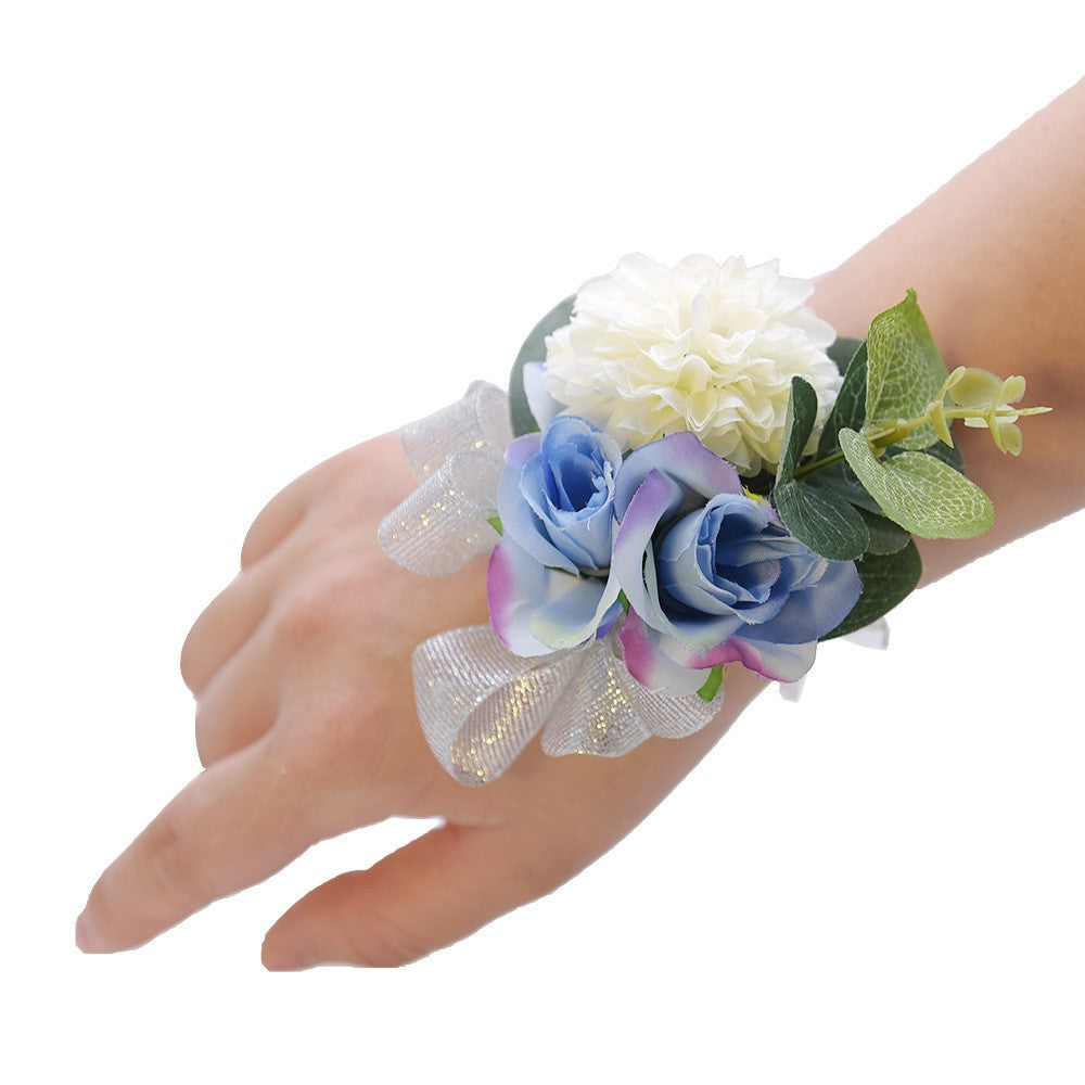 520 wedding supplies decoration chest flower wrist flower decoration simulation flower
