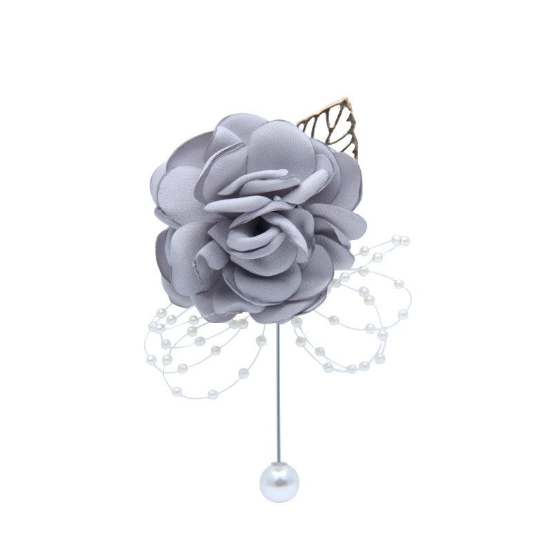 D673Bride bridesmaid sisters group wrist flower corsage wedding supplies children dance hand flower decoration