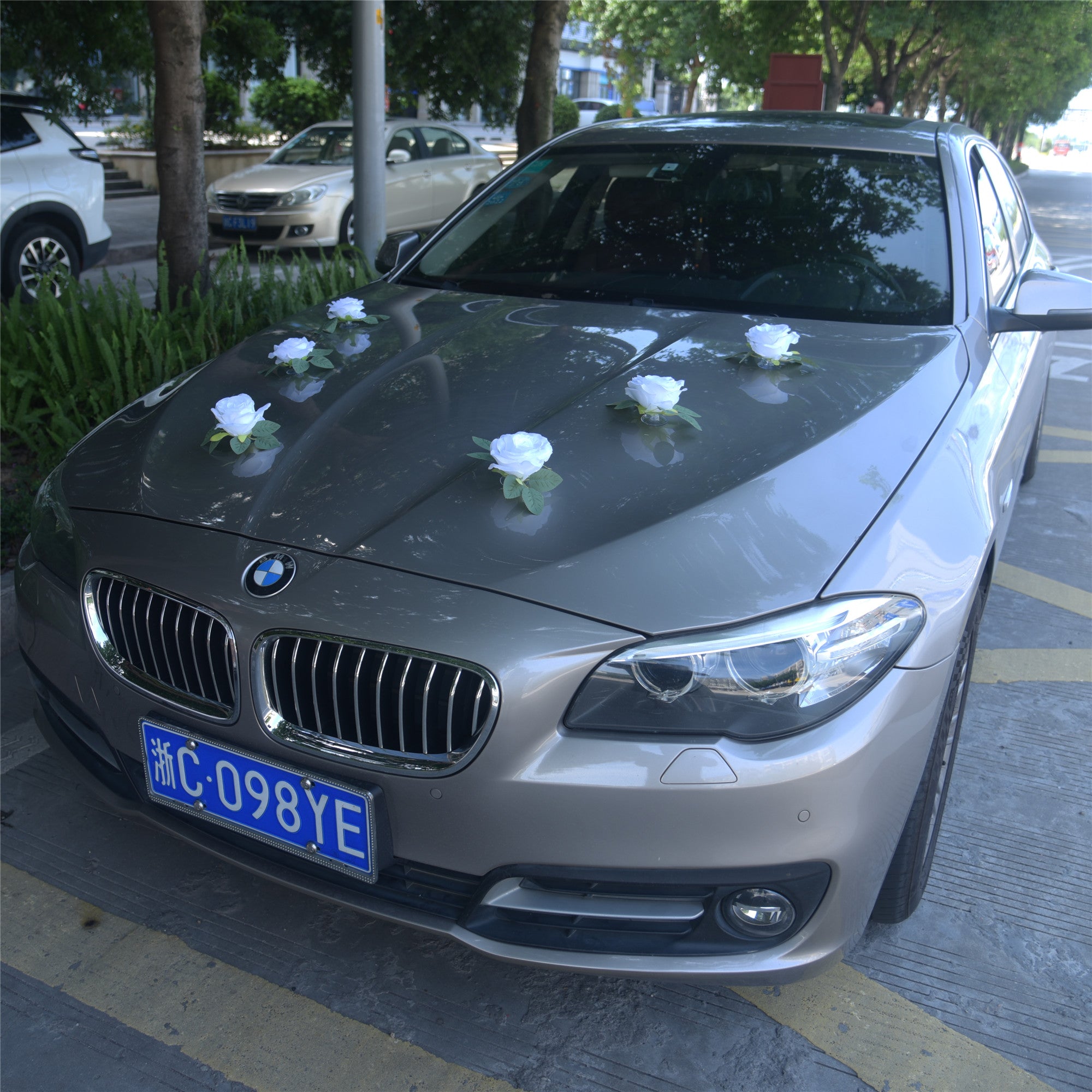 136 Wedding Car Decoration Headflower Wedding Supplies Main Wedding Car Decoration Set