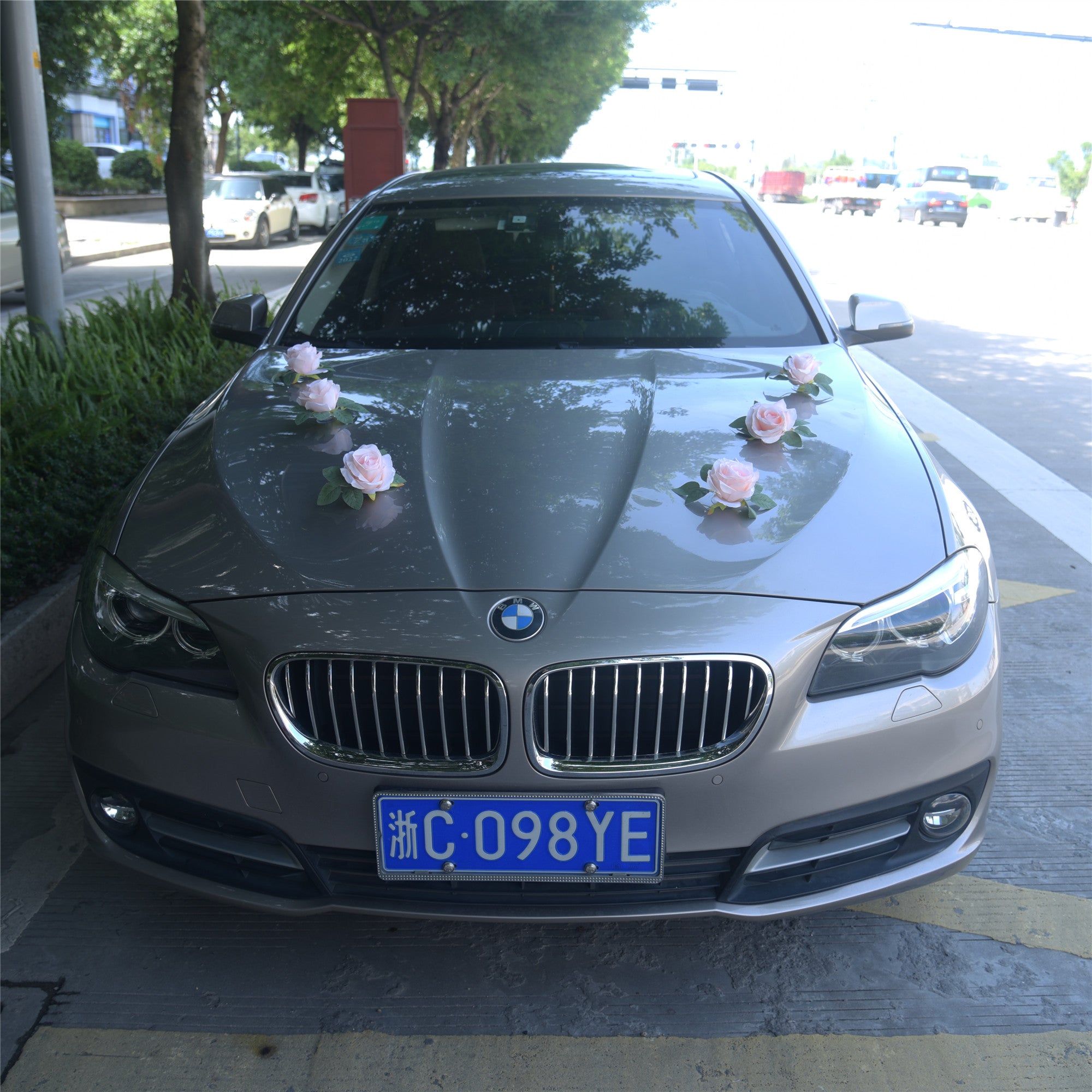 136 Wedding Car Decoration Headflower Wedding Supplies Main Wedding Car Decoration Set