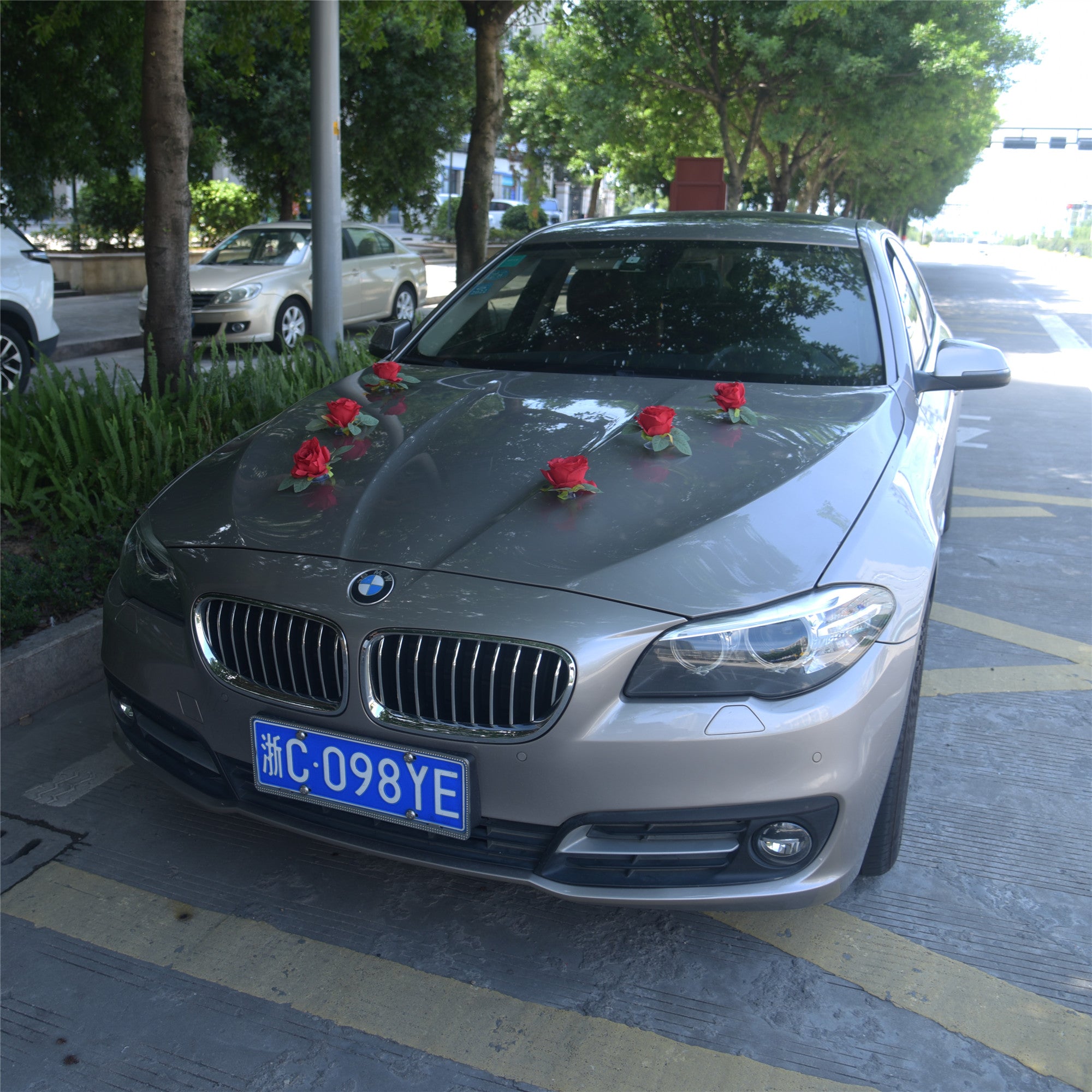 136 Wedding Car Decoration Headflower Wedding Supplies Main Wedding Car Decoration Set