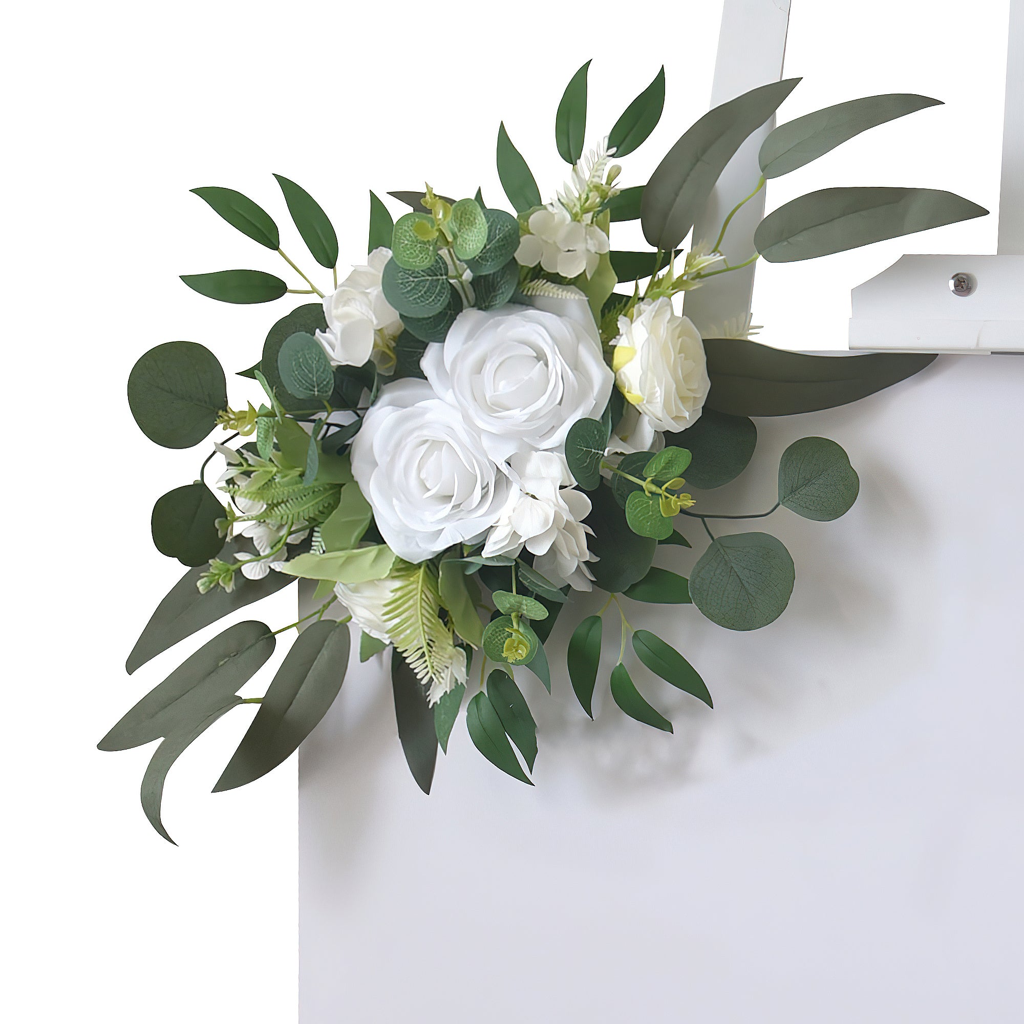 152 Artificial flower, rose-shaped wall hanging, welcoming flower, guiding sign, suitable for shopping mall and home decoration, fake flower, for photography arrangement and display ornament.