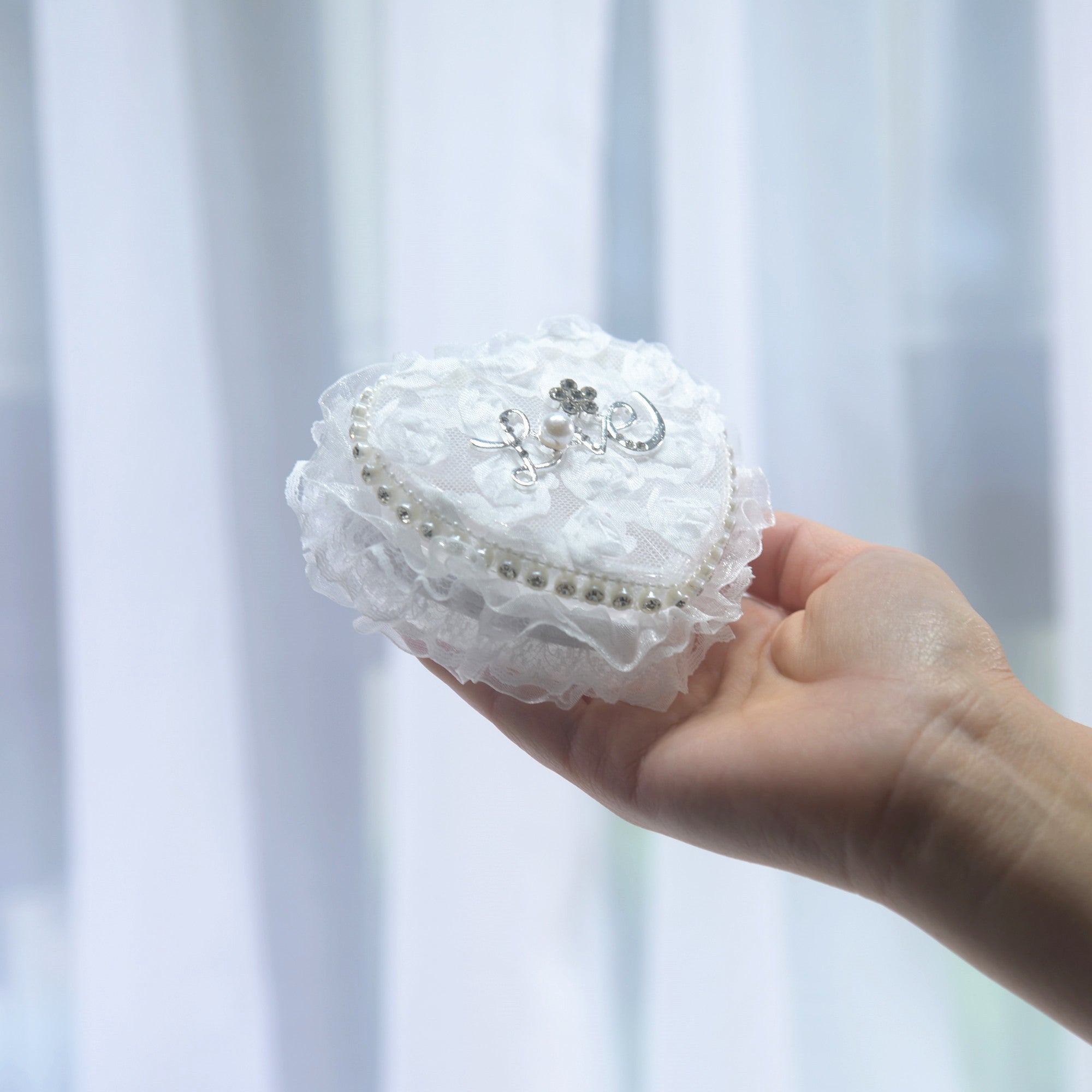 216 Proposal Ring Box Lace Love Wedding Accessories Storage Box Wedding Candy Box