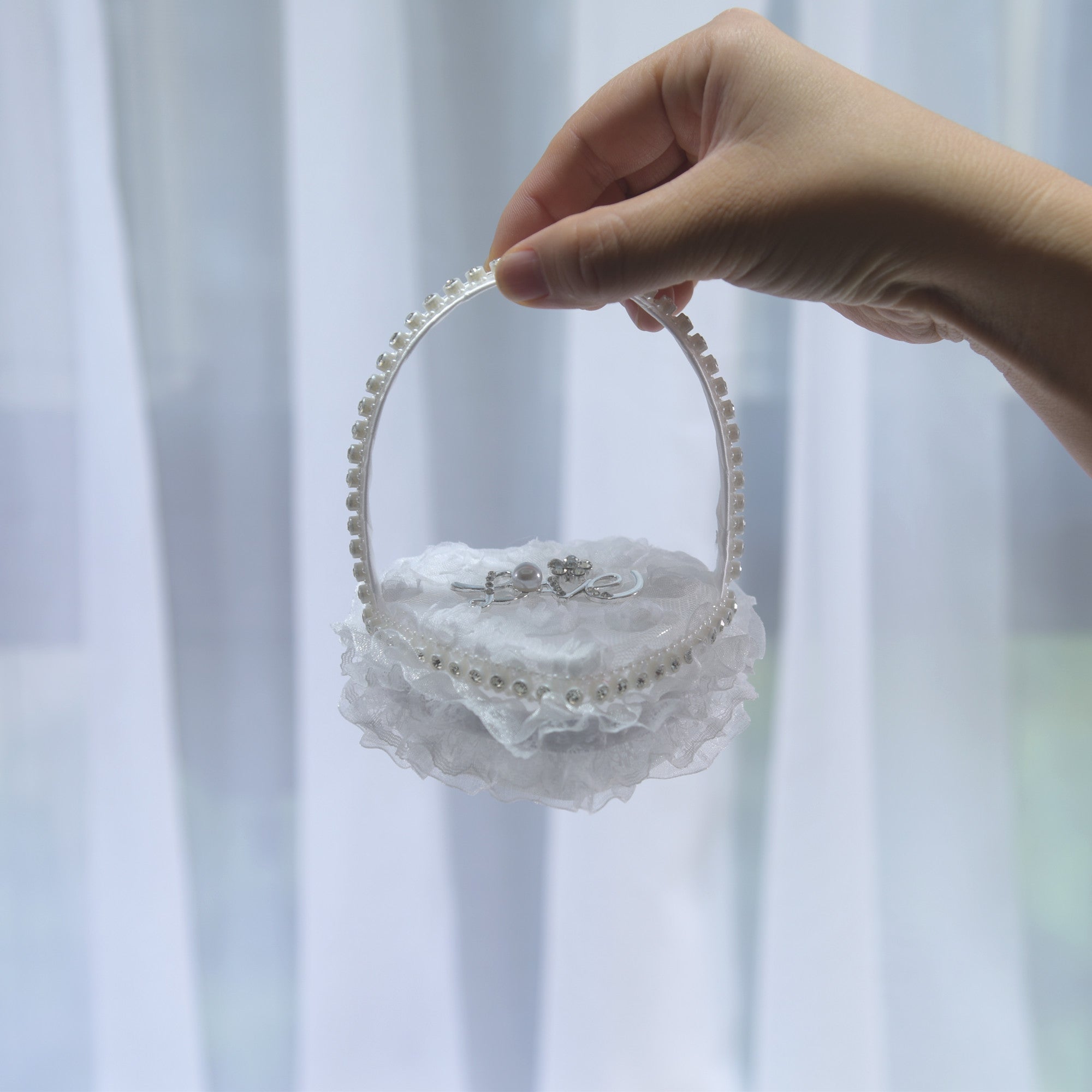 216  Proposal Ring Box Lace Love Wedding Accessories Storage Box Wedding Candy Box