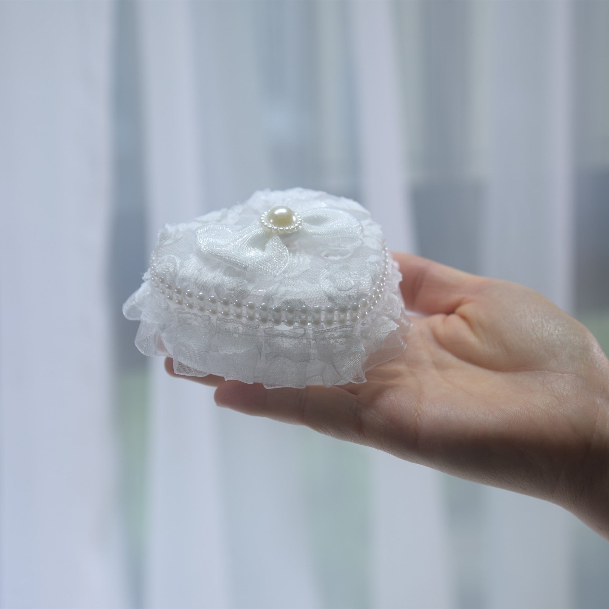 217 Wedding Ring Box Love Lace Butterfly Pair Ring Box Jewelry Storage Box Wedding Candy Box
