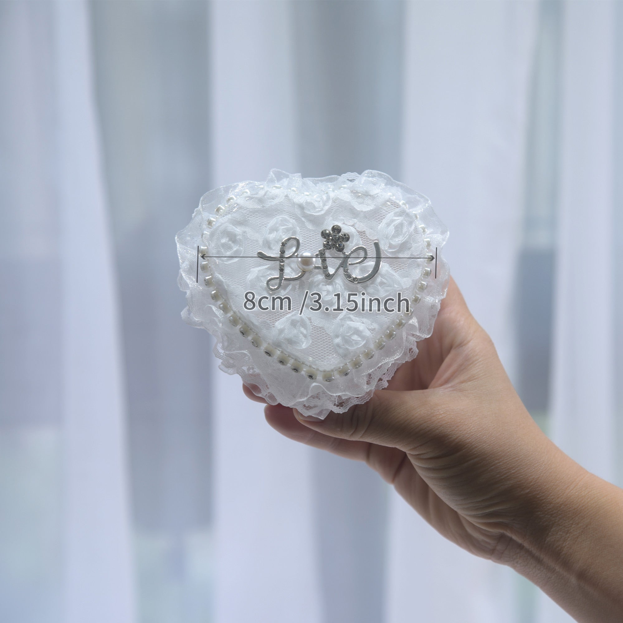 216 Proposal Ring Box Lace Love Wedding Accessories Storage Box Wedding Candy Box
